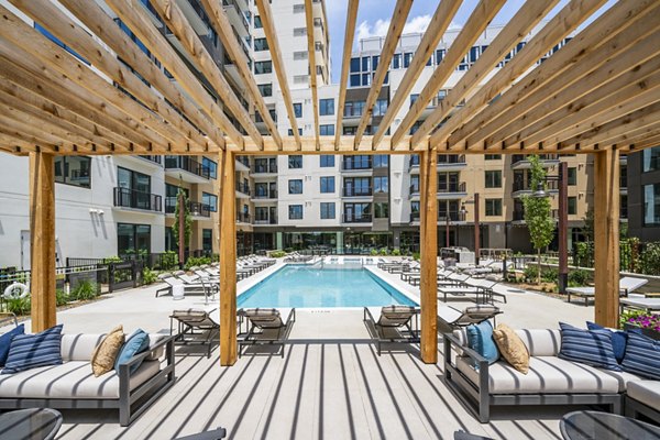 pool at The Grace Residences Apartments