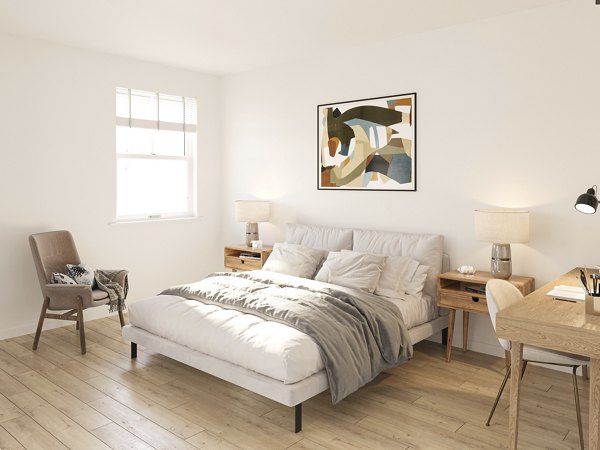 bedroom at Haven at Deer Creek Apartments 