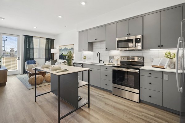 kitchen at Haven at Deer Creek Apartments 