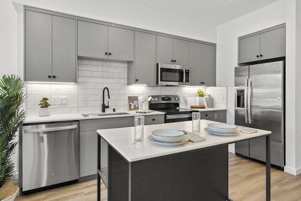 kitchen at Haven at Deer Creek Apartments 