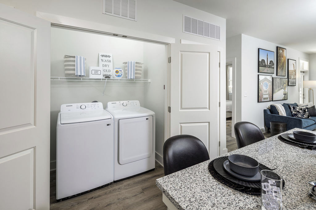 Laundry room at Prose Lagrange