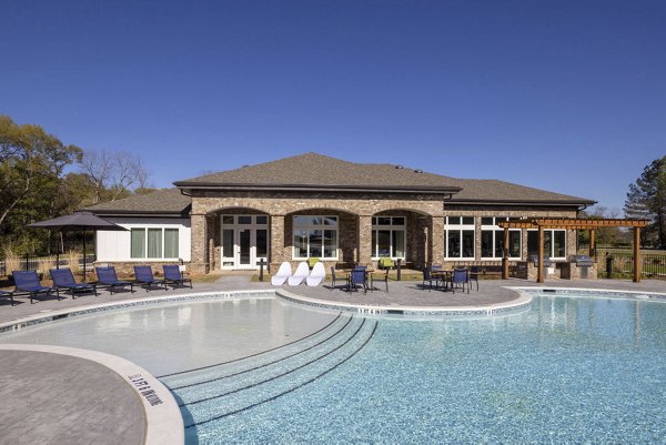 Inviting outdoor pool at Prose LaGrange Apartments, ideal for relaxation and socializing