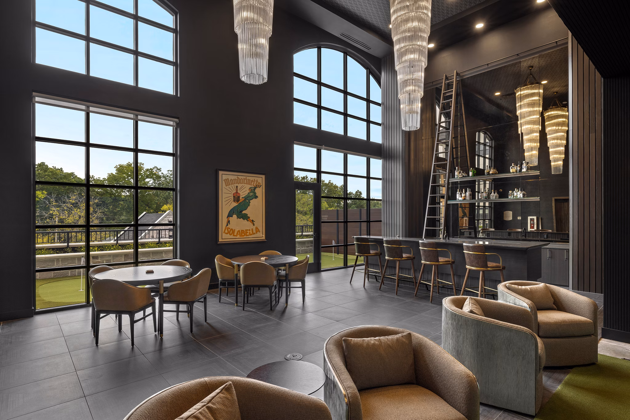 clubhouse at The Fieldston of Fairway Apartments