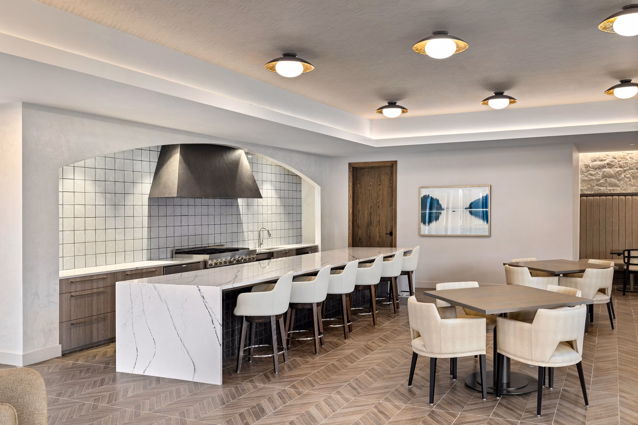 clubhouse at The Fieldston of Fairway Apartments