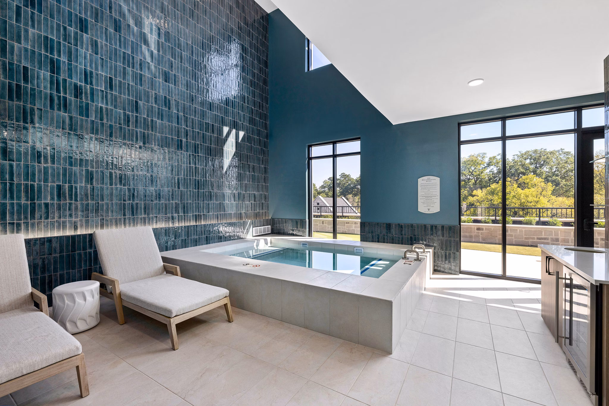 pool at The Fieldston of Fairway Apartments