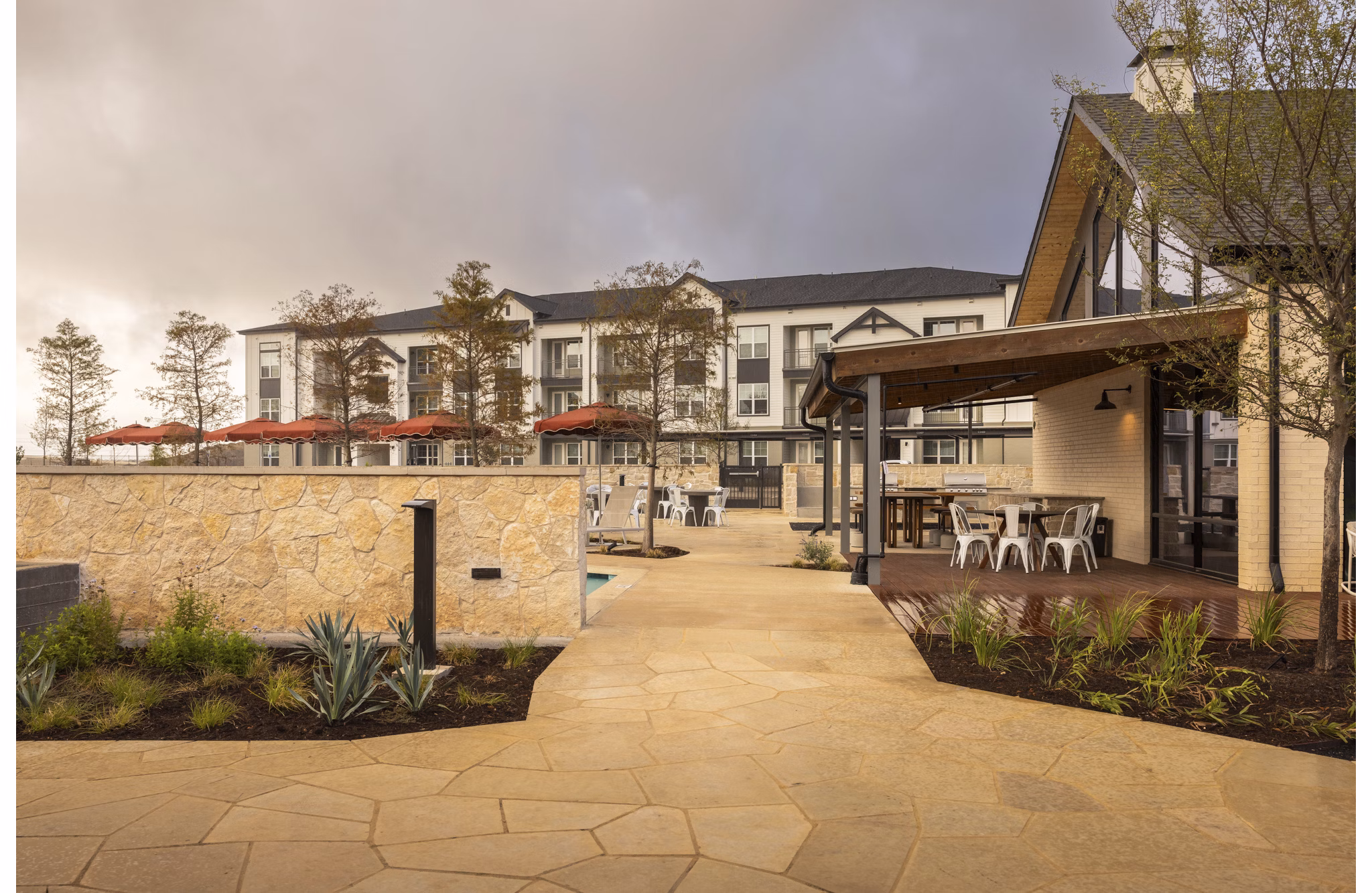rendering for The Prado Apartments