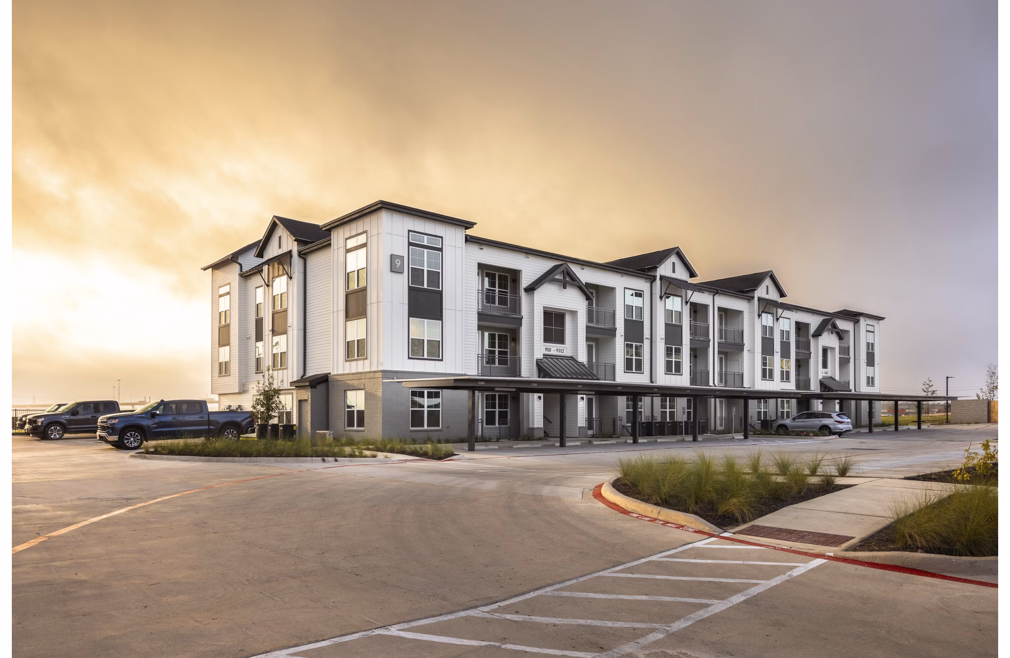 rendering for The Prado Apartments
