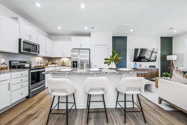 kitchen at Wayford at Pringle Towns Apartments