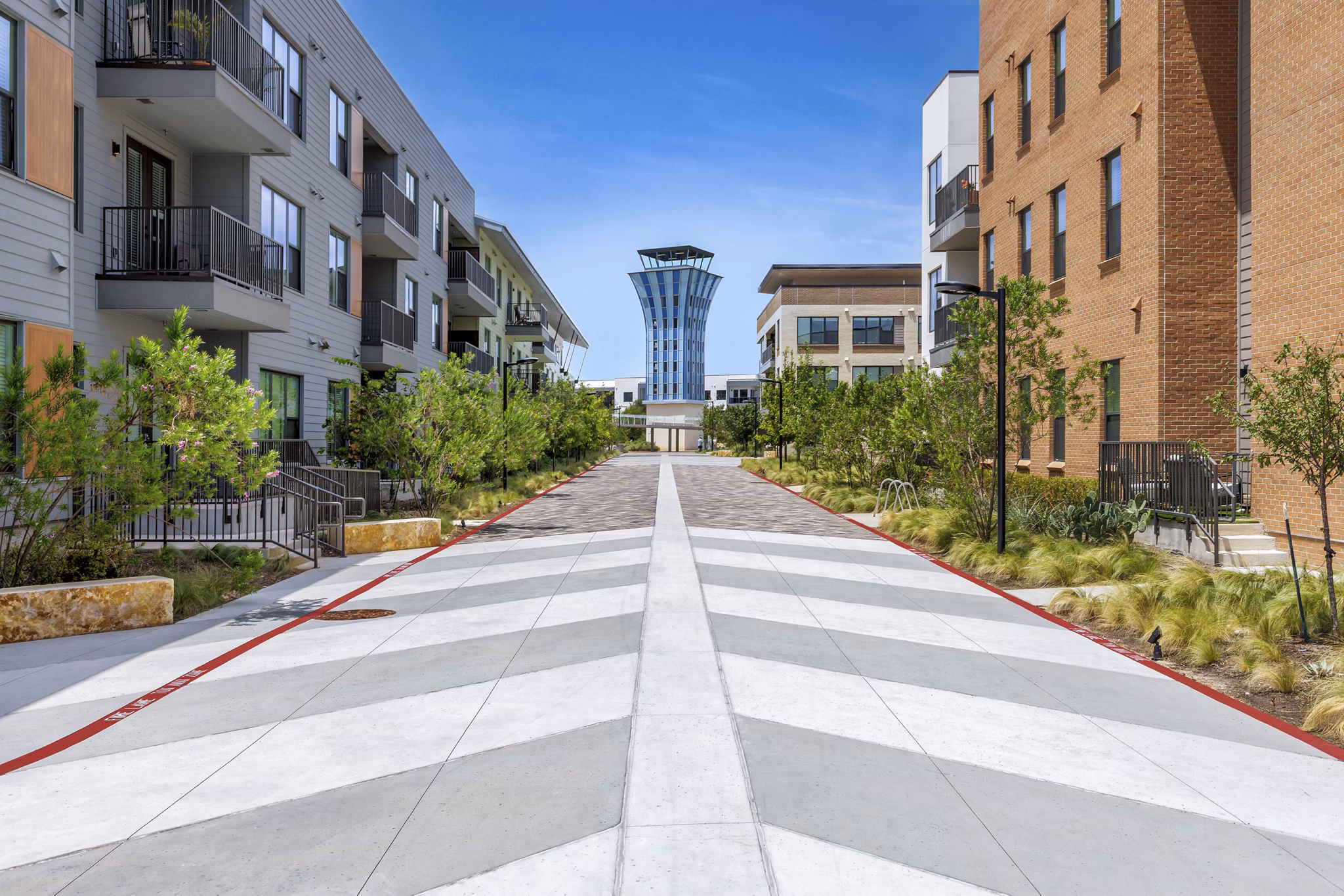 building/exterior at Rivette Tower Apartments