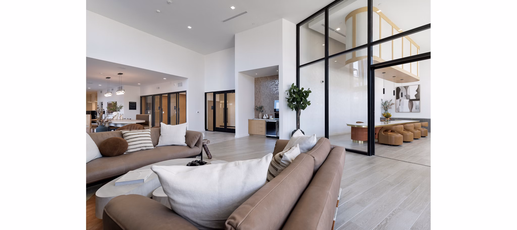 clubhouse at Rivette Tower Apartments