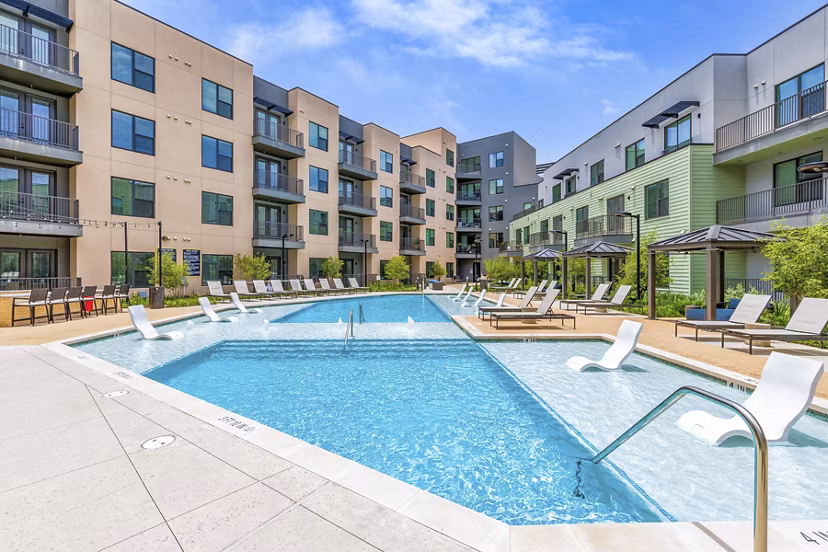pool at Rivette Tower Apartments