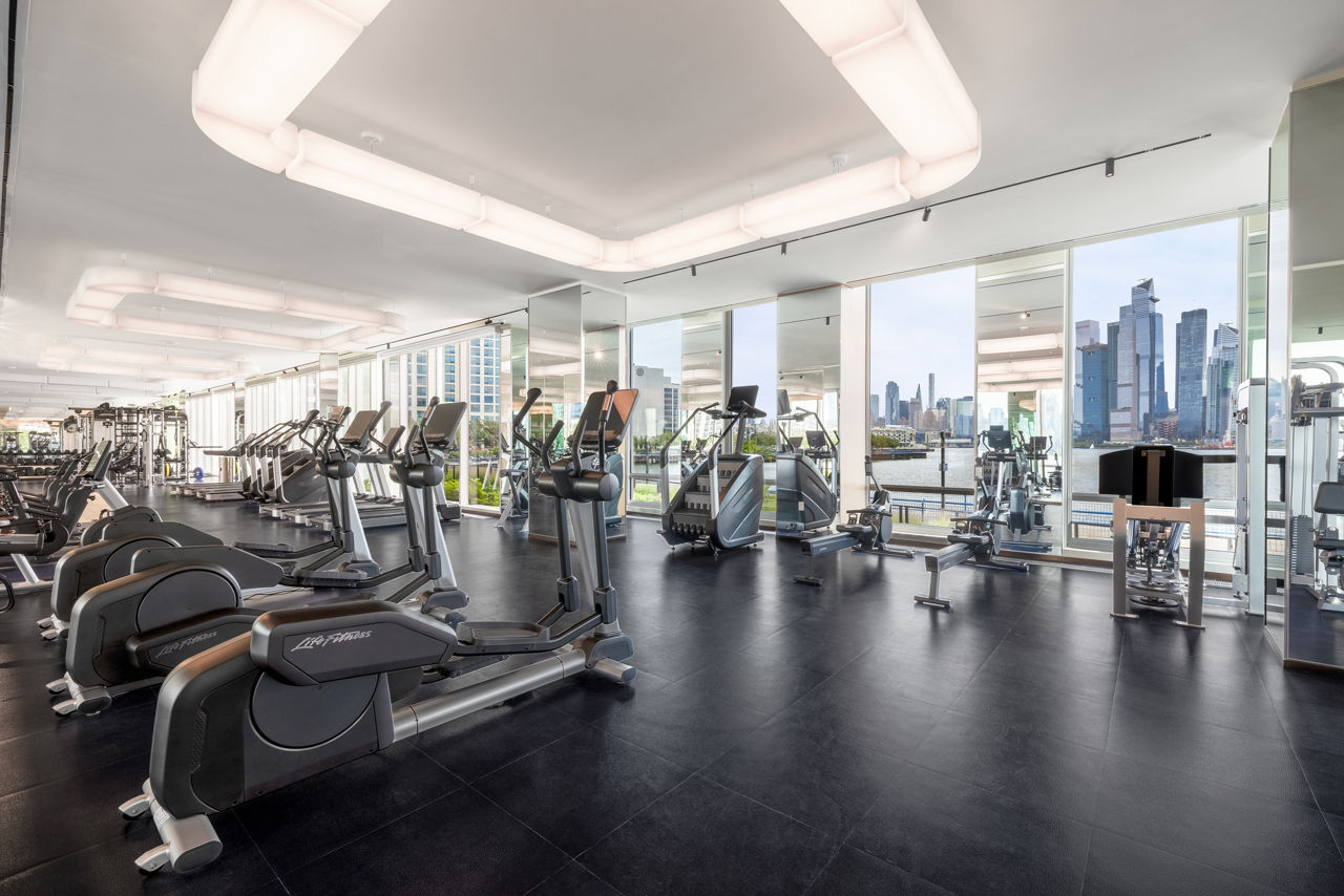 Gym at Hoboken Point (1 of 2)