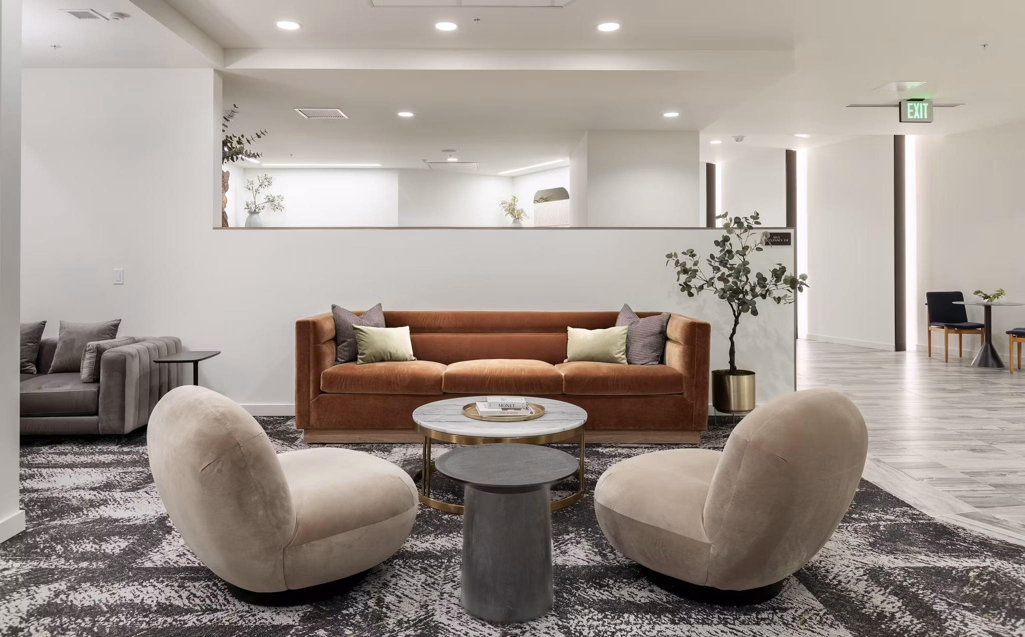 Community clubhouse featuring modern design and social spaces at Broadstone Savoie Apartments, luxury living in the heart of the community