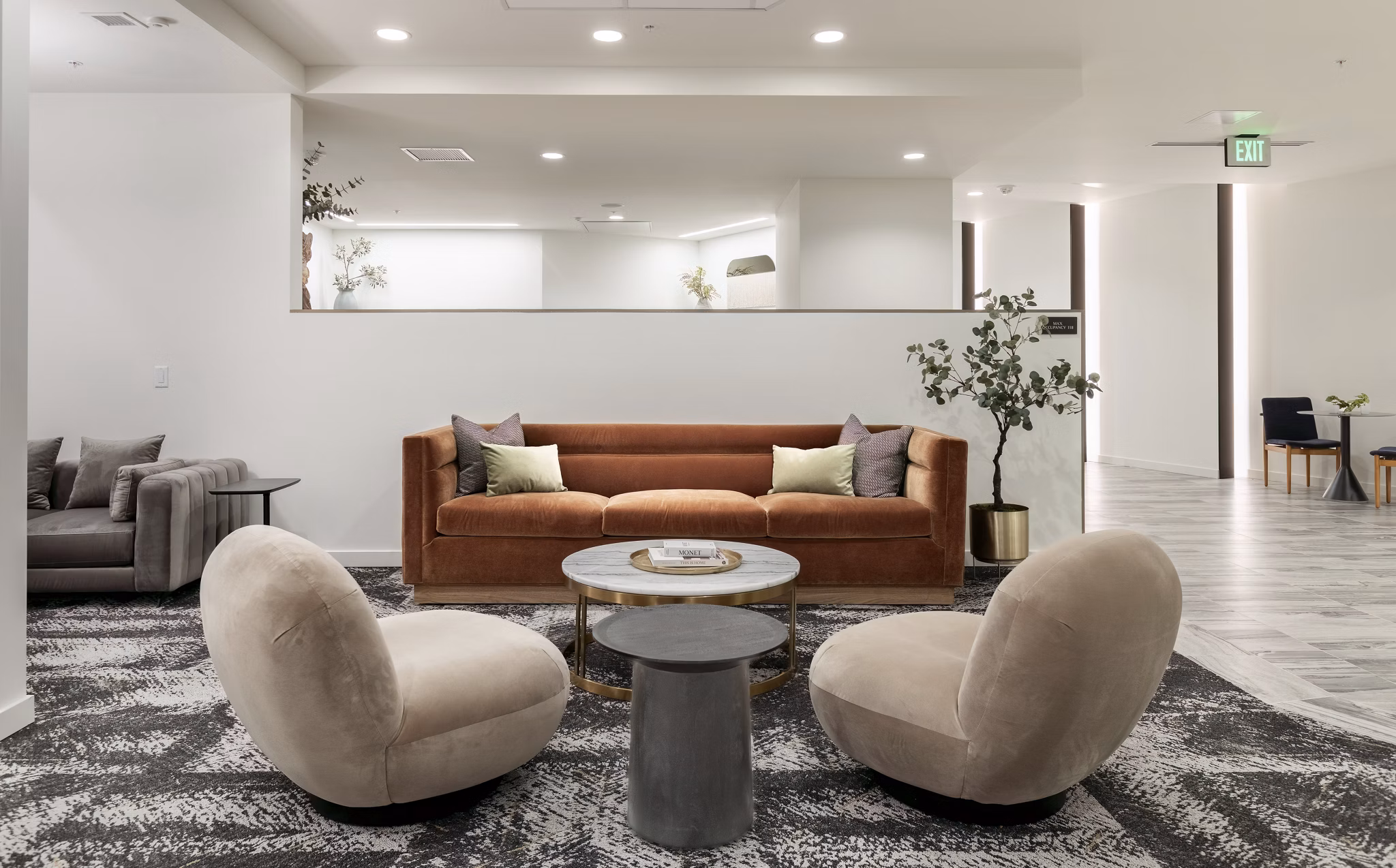Community clubhouse featuring modern design and social spaces at Broadstone Savoie Apartments, luxury living in the heart of the community