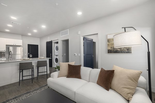 living room at The Preserve at Mesa Creek Apartments