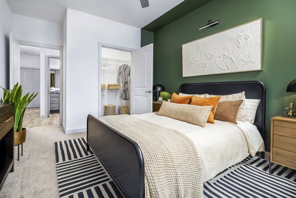 bedroom at Advenir at Mallory Lake Apartments