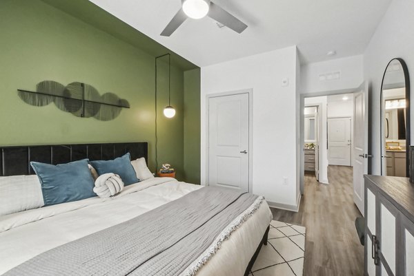 bedroom at Advenir at Mallory Lake Apartments