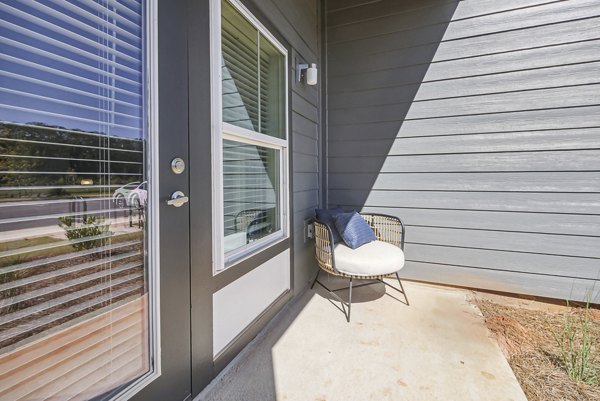 patio at Advenir at Mallory Lake Apartments