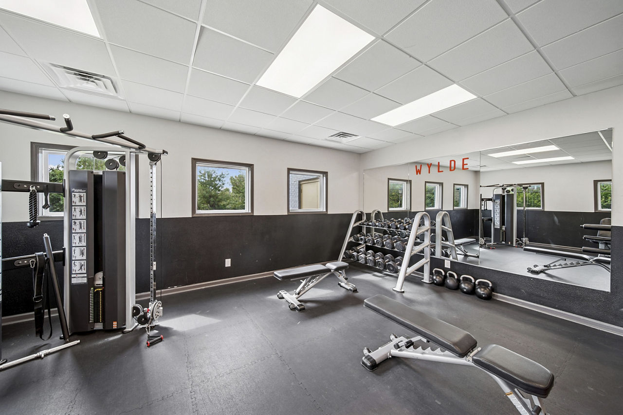 Gym at Wylde At Eagle Creek (1 of 5)