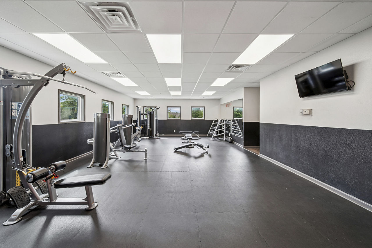 Gym at Wylde At Eagle Creek (2 of 5)