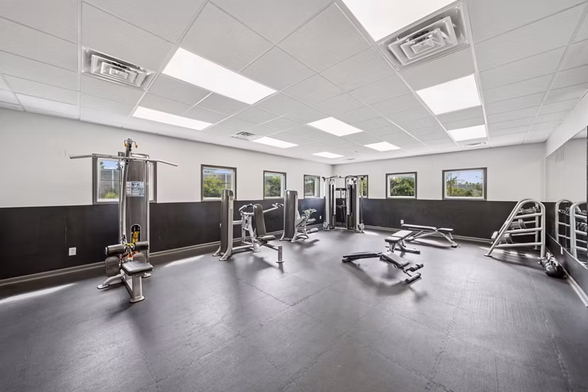 fitness center at Wylde at Eagle Creek