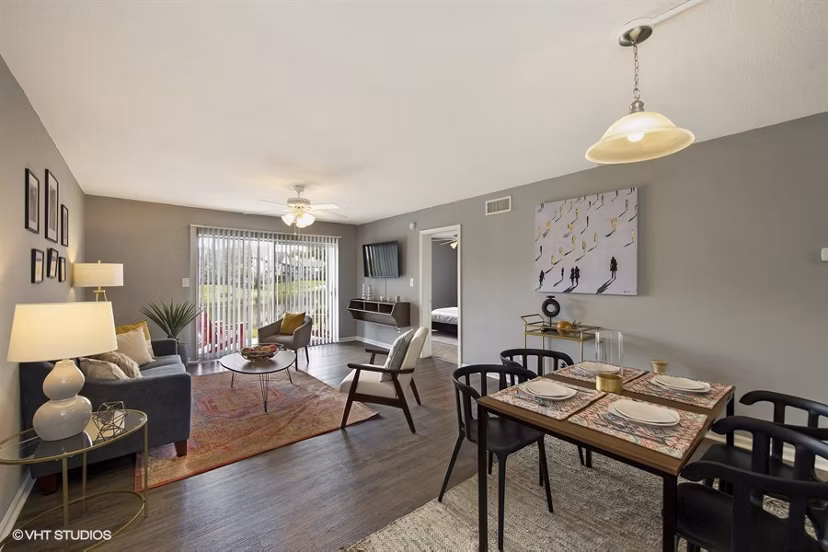 living room at Wylde at Eagle Creek