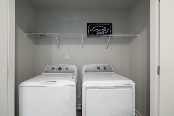 laundry room at Spire at Smith Crossing Apartments