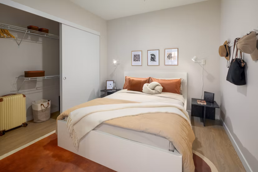 bedroom at Park East Apartments
