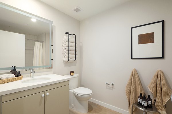 bathroom at Park East Apartments