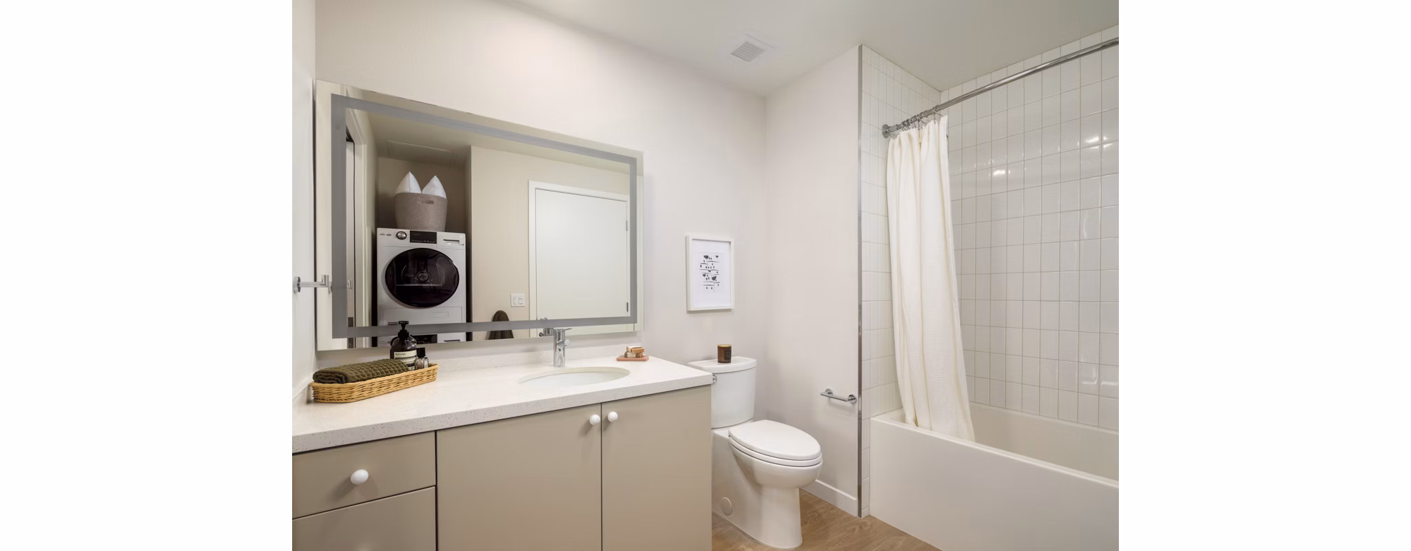 bathroom at Park East Apartments