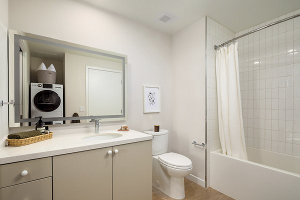 bathroom at Park East Apartments