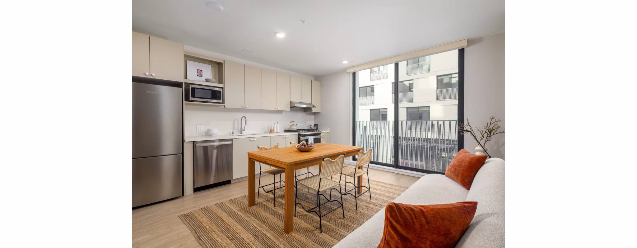 kitchen at Park East Apartments