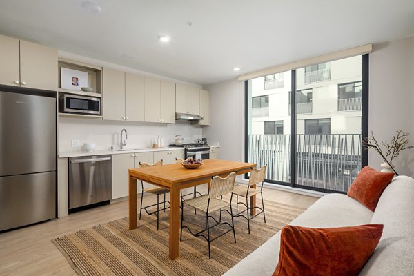 kitchen at Park East Apartments