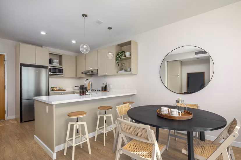 kitchen at Park East Apartments