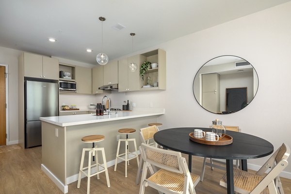kitchen at Park East Apartments