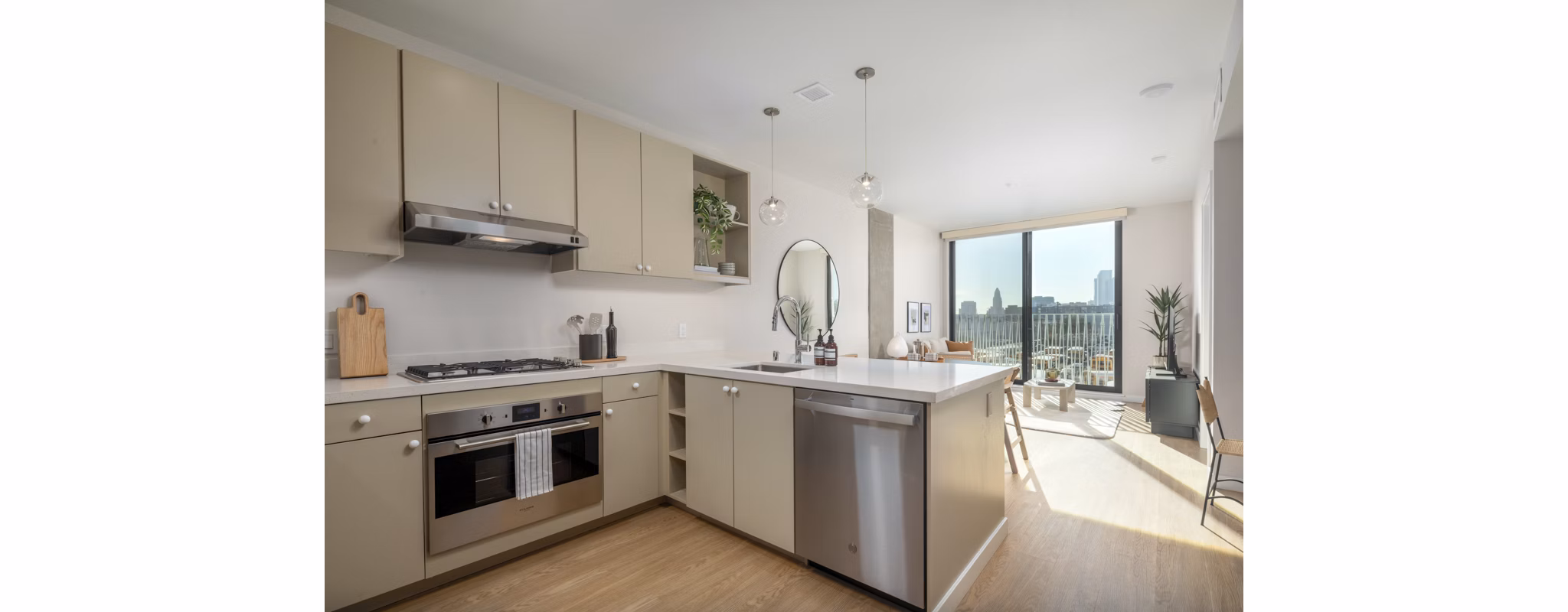 kitchen at Park East Apartments