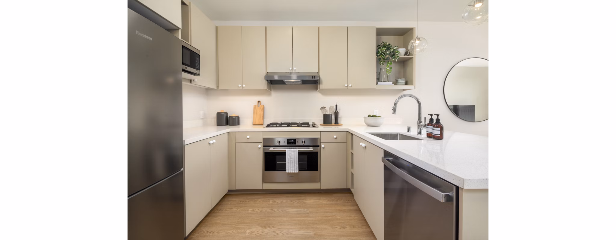 kitchen at Park East Apartments