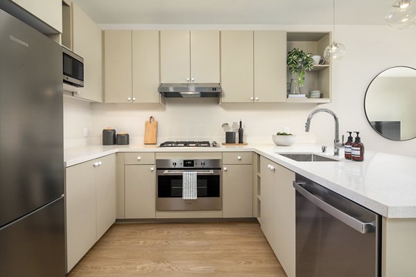 kitchen at Park East Apartments