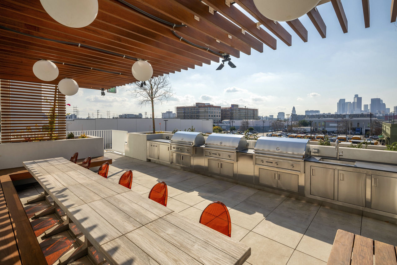 Grill area at Park East (2 of 2)