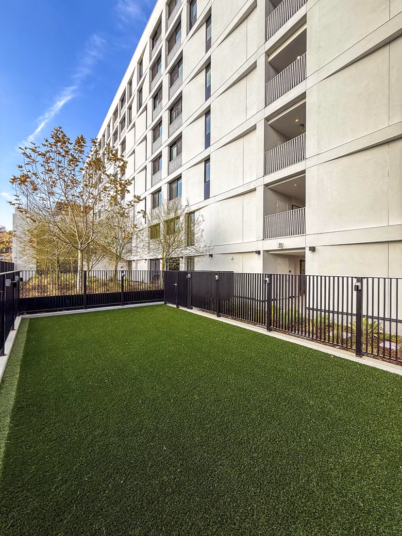 patio at Park East Apartments
