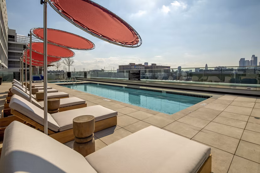 pool at Park East Apartments
