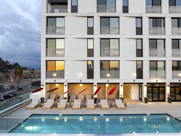 pool at Park East Apartments