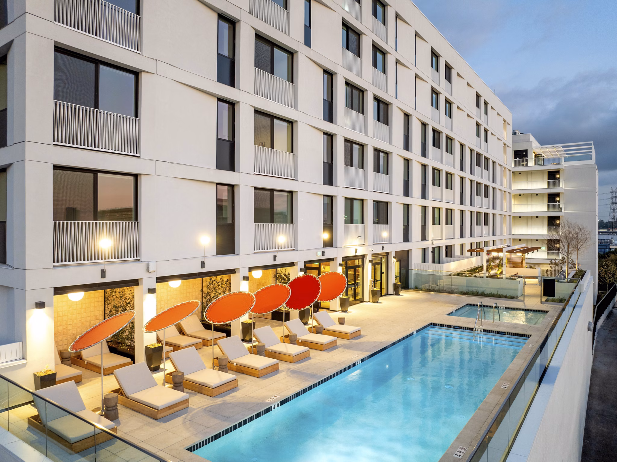 pool at Park East Apartments