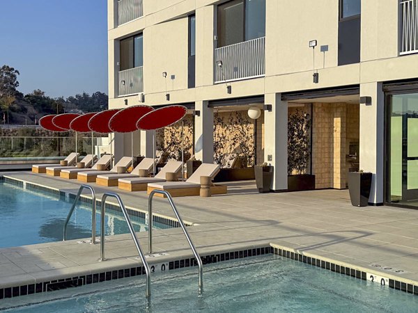 pool at Park East Apartments