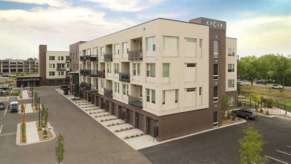 exterior at Cycle Apartments