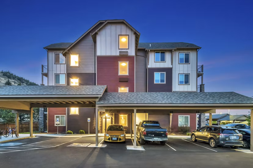 building at Outlook at Pilot Butte Apartments