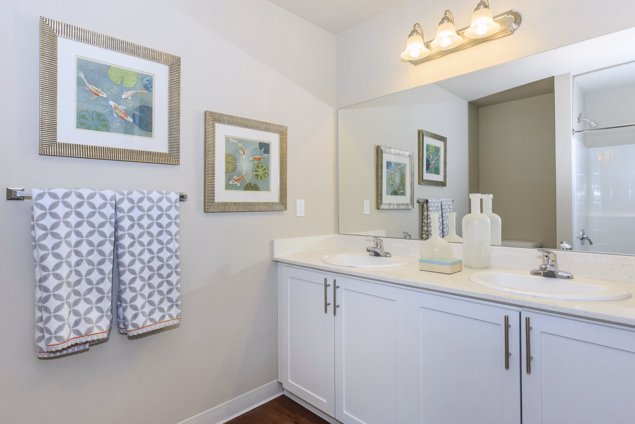bathroom at Outlook at Pilot Butte Apartments