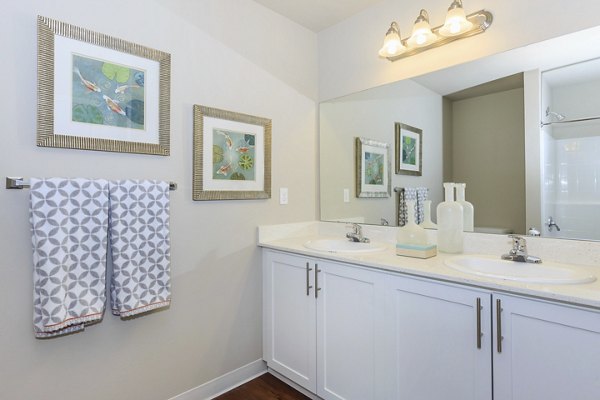 bathroom at Outlook at Pilot Butte Apartments