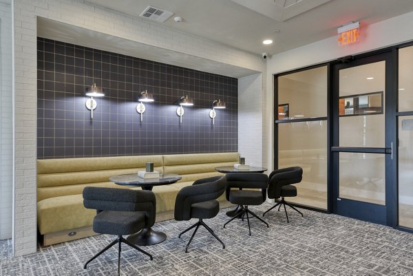 Elegant clubhouse with modern furnishings at Lenox Grandview Apartments