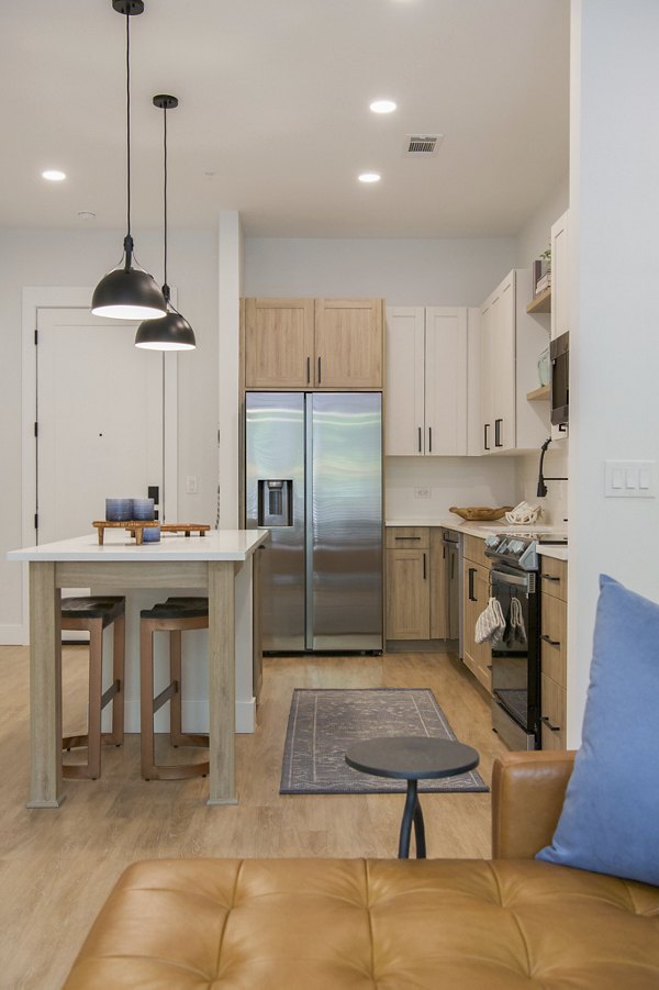 kitchen at Novel Mallard Creek Apartments